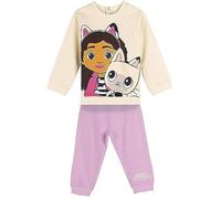Cerda Group Gabby´s Dollhouse Tracksuit Beige,Violet 18 Months Fille