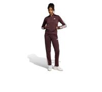 Adidas Essentials 3 Stripes Tracksuit Marron S Femme