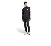 survêtement complet Costume Tracksuit HOMME Adidas 3 Stripes Tricot Noir Blanc