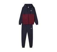 survêtement complet Costume Tracksuit HOMME Puma Hooded FZ Sweat Bleu Amarante