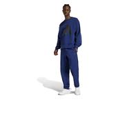 Adidas Survêtement Big Logo Crew Bleu Homme Taille L