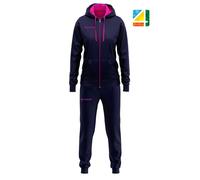 Givova, survêtement donna, bleu/fuxia, XL