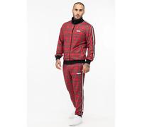 Survêtement coupe ajustée Lonsdale Royal Stewart Rouge 2XL