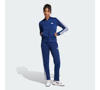 adidas Damen ESSENTIALS 3-STRIPES TRACKSUIT, Dark Blue, L