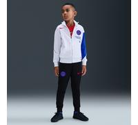 Survêtement de foot en maille Nike Dri-FIT Total 90 Paris Saint-Germain Strike 3e tenue pour ado Blanc/Noir/Hyper Royal/Global Red S