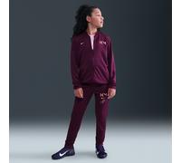 Survêtement de football Nike Dri-FIT Kylian Mbappé Academy pour ado Bordeaux/Bordeaux/Orange Pulse/Melon Tint M