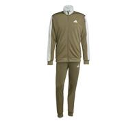 Adidas Survêtement Sportswear Basic Tricot Colorblock vert kaki blanc XS