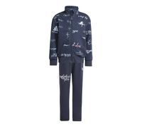adidas Survêtement Brand Love - Mixte 6-7 ans - legend ink/clear sky/tent green
