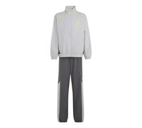 Adidas Color Block Woven Tracksuit Gris 9-10 Years Enfants