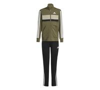 Adidas Survêtement Seasonal Essentials Tiberio Tricot 3 bandes vert/blanc Junior 164