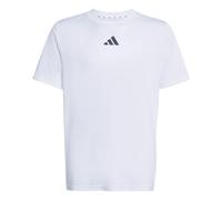 Adidas Train Essentials 3 Stripes Tee Set Blanc,Noir 9-10 Years Enfants