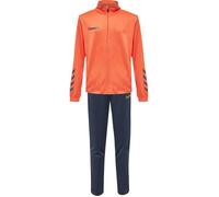 Survêtement enfant Hummel Promo orange - Ensemble polyester multisport mixte 16 ans