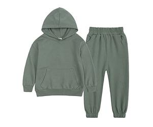 Survêtement enfant jogging garçon sport tout-petit enfant bébé fille garçon printemps hiver uni manches longues pantalon sweat à capuche costume ensemble garçon vêtements de sport survêtement été