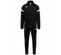 Kappa Survêtement garçon Dalcito - Veste zippée et pantalon multisport noir/blanc - 14 ans