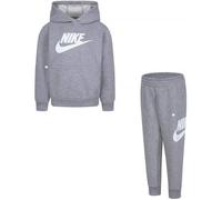 Nike Kids 86l135 Fleece Long Sleeve Set Gris 6-7 Years Garçons
