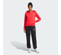 Survêtement adidas Essentials Linear rouge noir femme - S