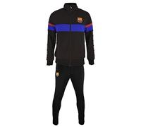 Survêtement FC Barcelona pour homme - Taille S à XXL - Saison 2024/2025 - Noir - Survêtement de football - Marchandise officielle, Noir , L