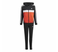 Survêtement Femme Adidas Tiberio 3-Stripes Colorblock Fleece Noir Rouge