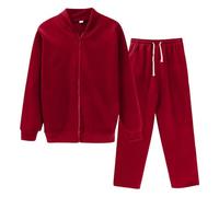 Survêtement Femme Ensemble, Veste Sweat Manches Longues Et Pantalon 2 Pièces, Baggy Et Surdimensionné, Vêtements Chaud Travail Élégant Couleur Unie Pour L'automne Et L'hiver