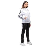 Survêtement femme - Givova - Revolution Summer - Blanc/Noir - Manches longues - Taille M S