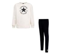 Survêtement Fille - Converse - Crewneck Legging - Beige - Multisport - Respirant 12-13 ans