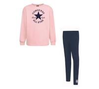 Survêtement Fille - Converse - Crewneck Legging - Rose - Multisport - Respirant 13-15 ans