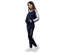 Survêtement fille Givova Roma - Navy blue/white - Multisport - 100% Polyester - Poches latérales 5 ans