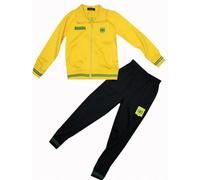 Survêtement Football Thème Brésil Enfant - Polyester- Taille 4 À 14 Ans (Taille 4 Ans,Couleur Jaune)