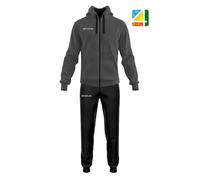 Survêtement - Givova - King 4 Seasons - Homme - Gris oscuro/black - Respirant - Football XXL