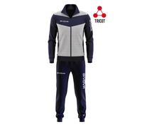 Givova Luxury Visa Tracksuit Bleu,Gris 3XL Homme