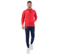 Givova King Cotone Terry Poker Tracksuit Rouge,Bleu XL Homme