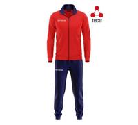 Survêtement - Givova - Torino - Rouge/Navy Blue - Homme - Football - Manches longues L