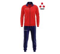 Survêtement - Givova - Torino - Rouge/Navy Blue - Homme - Football - Manches longues XL