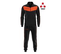 Survêtement Givova Visa - Noir/Orange Fluo - M - Multisport - Homme XXXXL