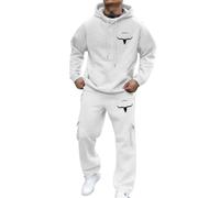 Survêtement Homme 2 Pièces Y2K - Sweat à Capuche et Pantalon Baggy Ample, Tenue Streetwear Décontractée pour Un Style Loisirs Moderne