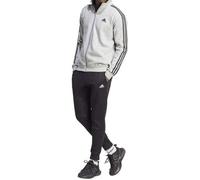 Adidas Basic 3 Stripes Fleece Tracksuit Gris XL / Regular Homme