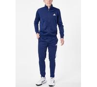 adidas Herren SPORTSWEAR BASIC 3 STRIPES TRICOT TRACKSUIT, Dark Blue, S