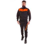 Survêtement Homme Givova Tuta Visa Nero Nar - Football - Manches longues - Noir/Orange Fluor XL