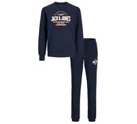 Survêtement - Jack & Jones - Logo Sweat - Enfants - Bleu foncé - Manches longues - Confortable 104