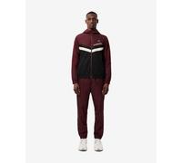 Survêtement Lacoste Tennis Sport Stripe rouge noir blanc - S