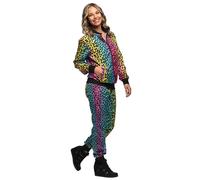 Survêtement Léopard Multicolore Femme Multicolore