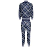 LONSDALE Survêtement 'Canterburry' bleu / bleu marine / bleu clair / blanc, Taille M