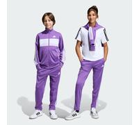 Adidas Seasonal Essentials Tiberio 3 Stripes Tricot Tracksuit Violet 11-12 Years Garçons,Filles