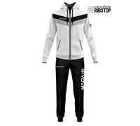 Givova Survêtement microfibre Matador - Blanc - Imperméable - Manches longues - Homme - Taille S