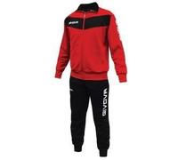 Givova Survêtement Visa Rouge/Noir Homme Taille L