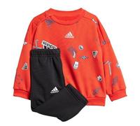 Ensemble bébé adidas Brand Love Rouge 3/6 mois