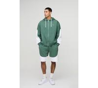 Survêtement oversize color block - MAN homme - vert - XS, vert