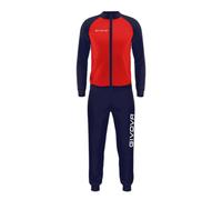 Givova Cuba Tracksuit Rouge,Bleu XL Homme
