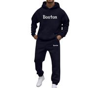 Survêtement pour enfant garçon 140 cm élégant pour les occasions décontractées | Coupe ample avec design imprimé lettres, parfait pour l'hiver, combinable avec des t-shirts, gilet élégant pour homme