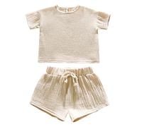 Survêtement pour filles Lettre patché Sweat-Shirt Jupes plissées Jogging Enfant Fille Ensemble Tenues Débardeurs Pantalons Courts Costume Street Dance Outfit D'été Couleur Unie T-shirt Short Tenue Cad